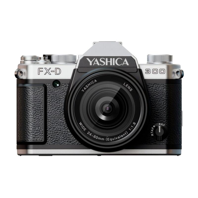 Yashica Fx-D 300 Silver Cámara De Simulación De Película Digital