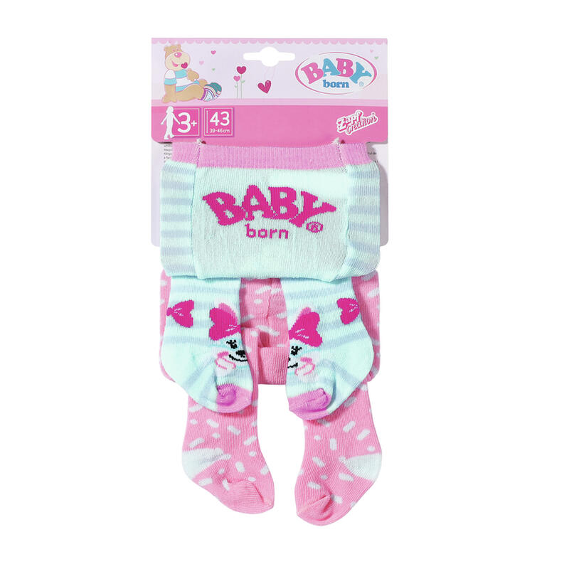 Zapf Creation Medias Baby Born® Pack De 2 43cm 831748