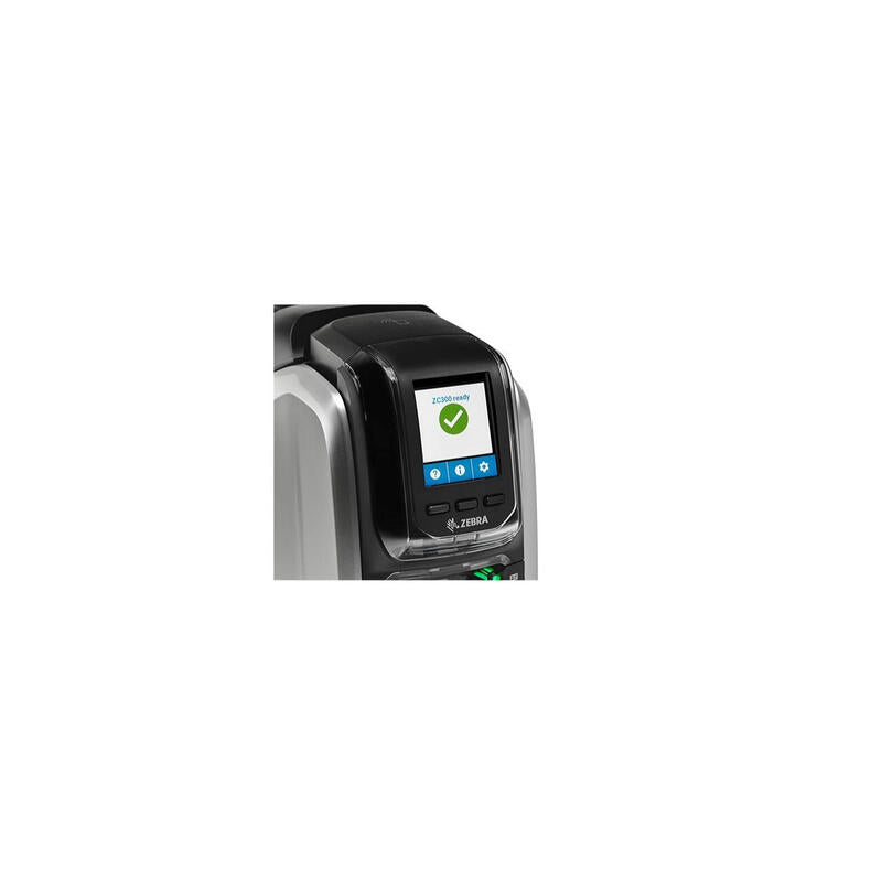 Zebra Zc300, 12 Puntos/Mm (300dpi), Usb, Ethernet, Display, Cardstudio