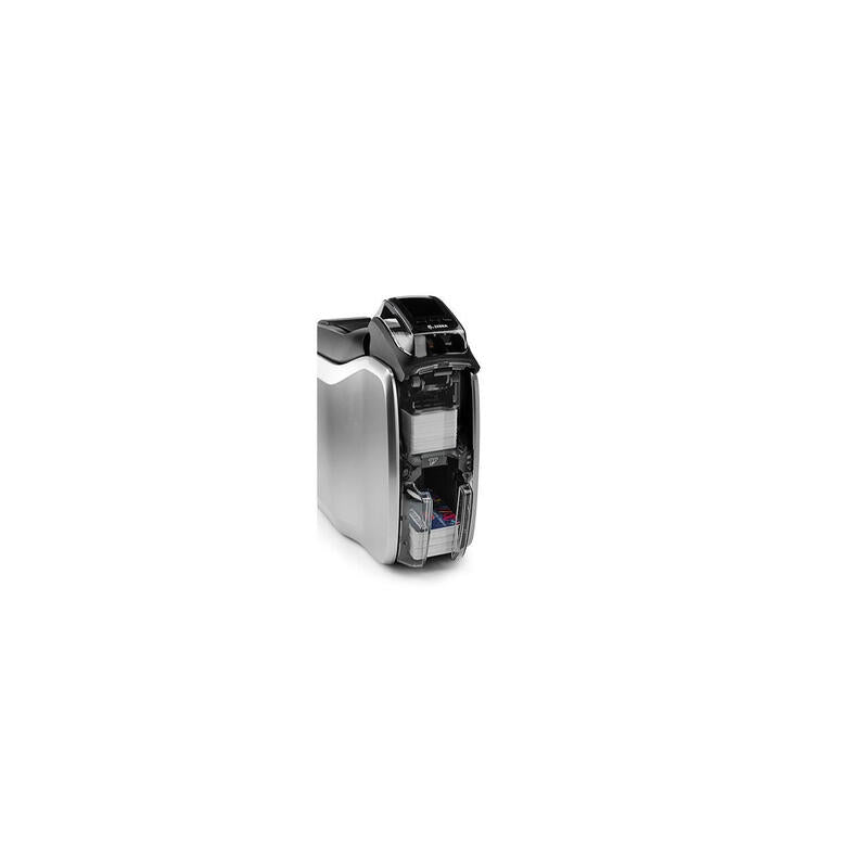 Zebra Zc300 Impresora De Tarjetas De Plstico Color A Dos Caras Transferencia Trmica / Sublimacin De Tinte Cr-80 Card (85.6 X 54 Mm) 300 Ppp Hasta 900 Tarjetas/Hora (Monocromo) / Hasta 200 Tarjetas/Hora (Color) Capacidad: 100 Tarjetas