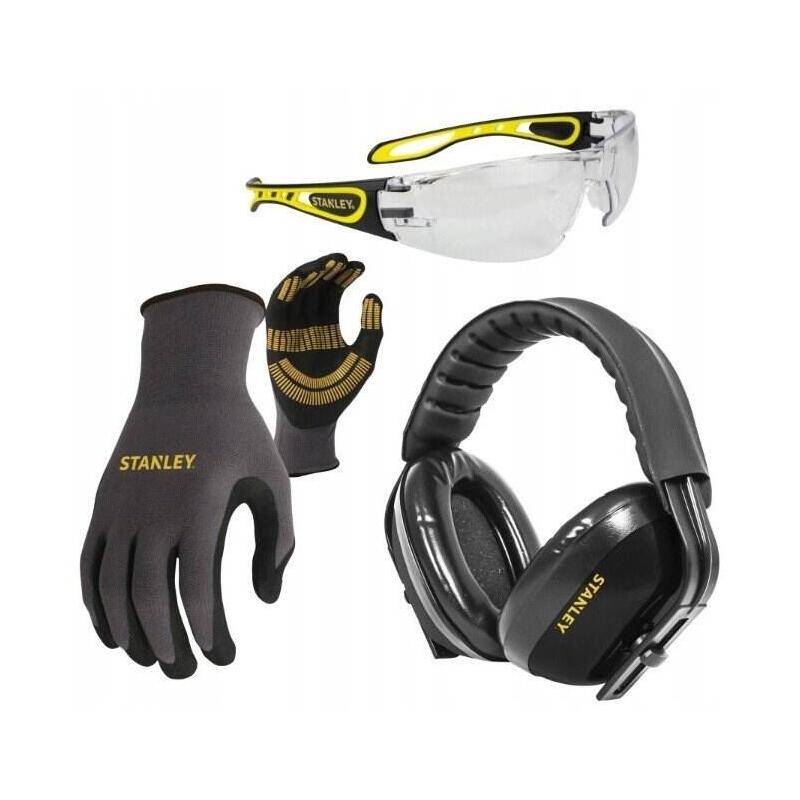 Zestaw Akcesoriów Bhp (Nauszniki, Okulary Ochronne, Rekawice Nitrylowe X 2) Sycombokit Stanley