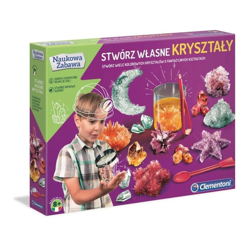 Zestaw Clementoni - Stwórz Wlasne Krysztaly