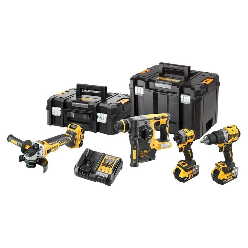 Kit Combinado Dewalt De 4 Piezas 18 V Xr Dck429p3t-Qw