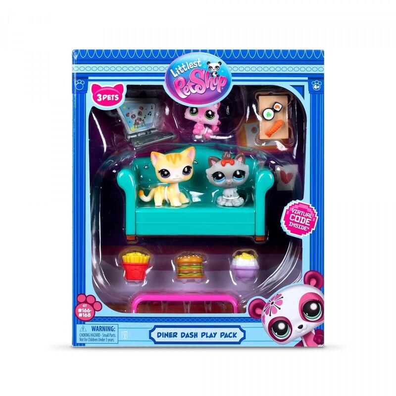Zestaw Figurek Littlest Pet Shop G7 S3 Podwieczorek