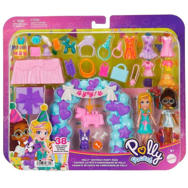 Zestaw Figurek Polly Pocket Urodzinowe Przyjecie