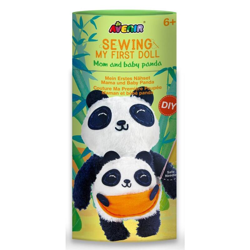 Zestaw Kreatywny Moja Pierwsza Lalka Do Uszycia - Panda