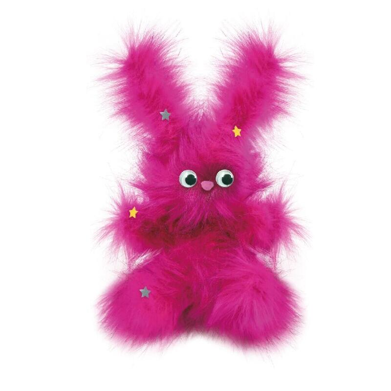 Zestaw Kreatywny Szalony Fuzzy - Puszysty Skaczacy Króliczek