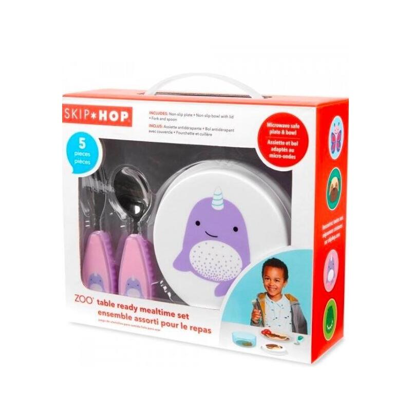 Zestaw Obiadowy Zoo Narwal