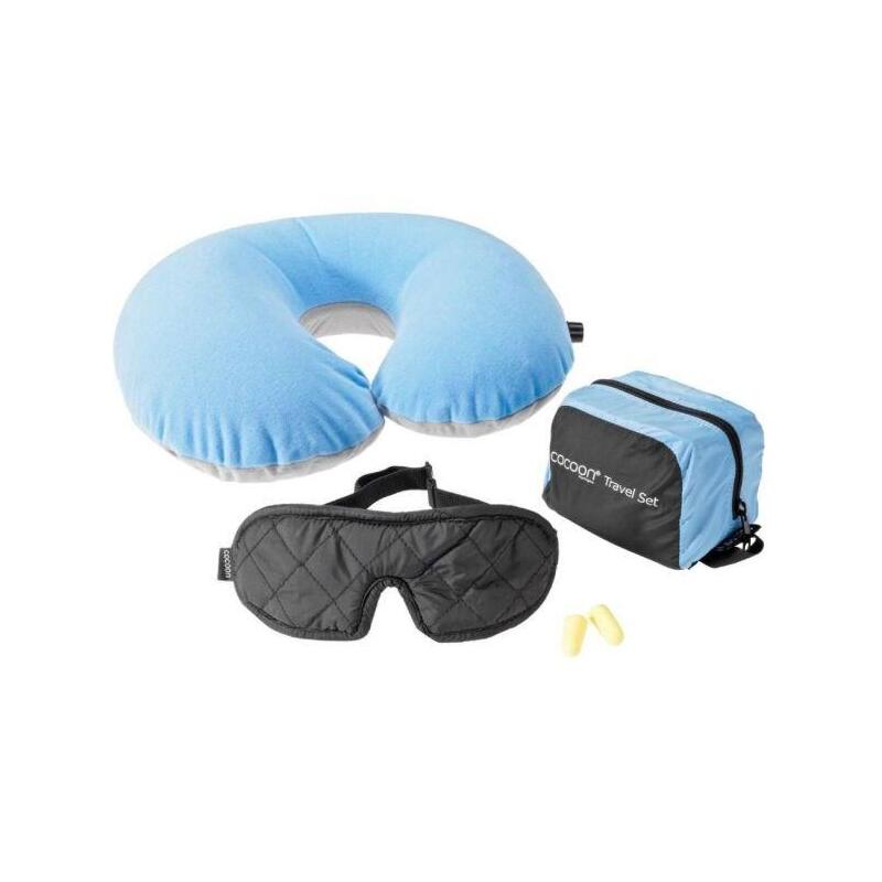 Zestaw Podrózny Cocoon Travel Set (3 Pieces), Light Blue/Black