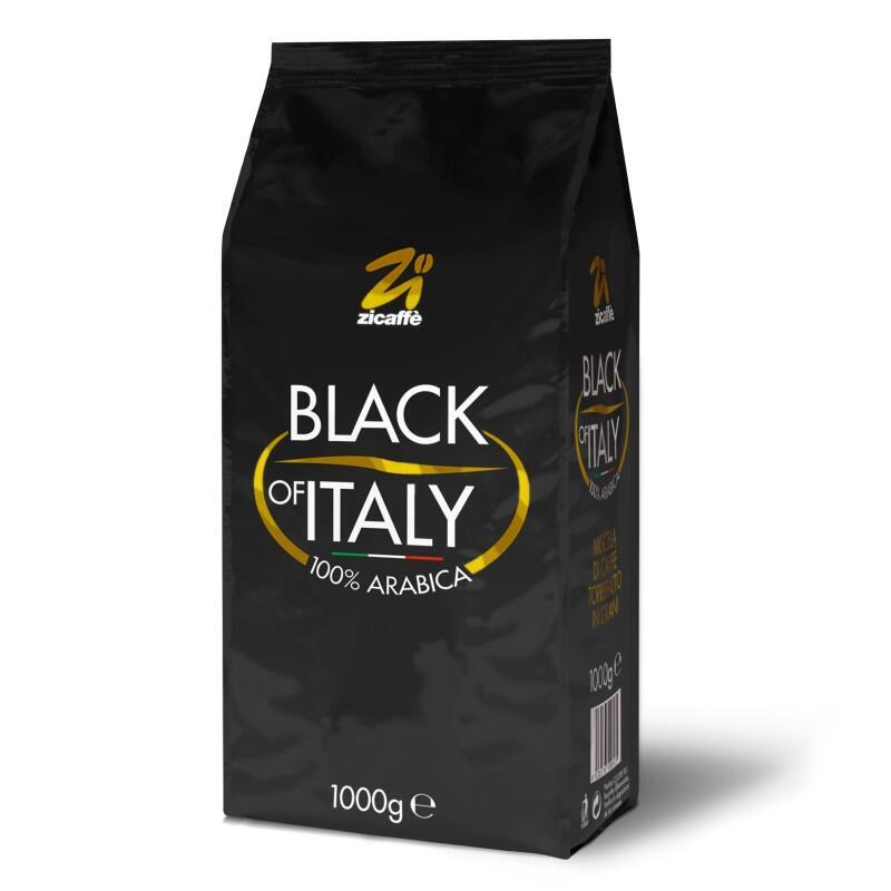 Zicaffè Negro Of Italy 100% Arabica, 1kg Ganze Bohnen