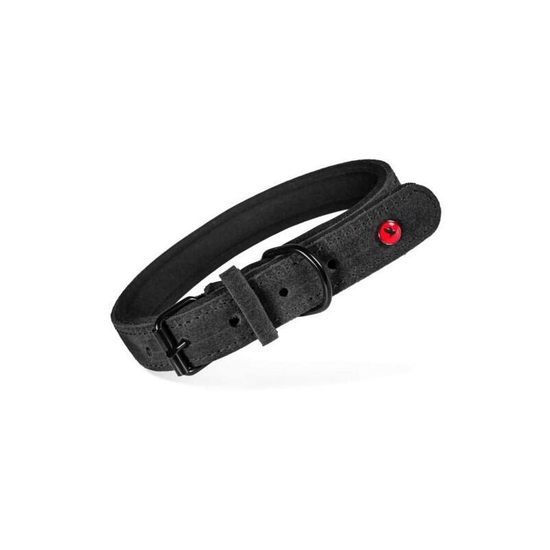 Zolux Collar D/Psa Skórz.Komfort 40cm/16mm Negro