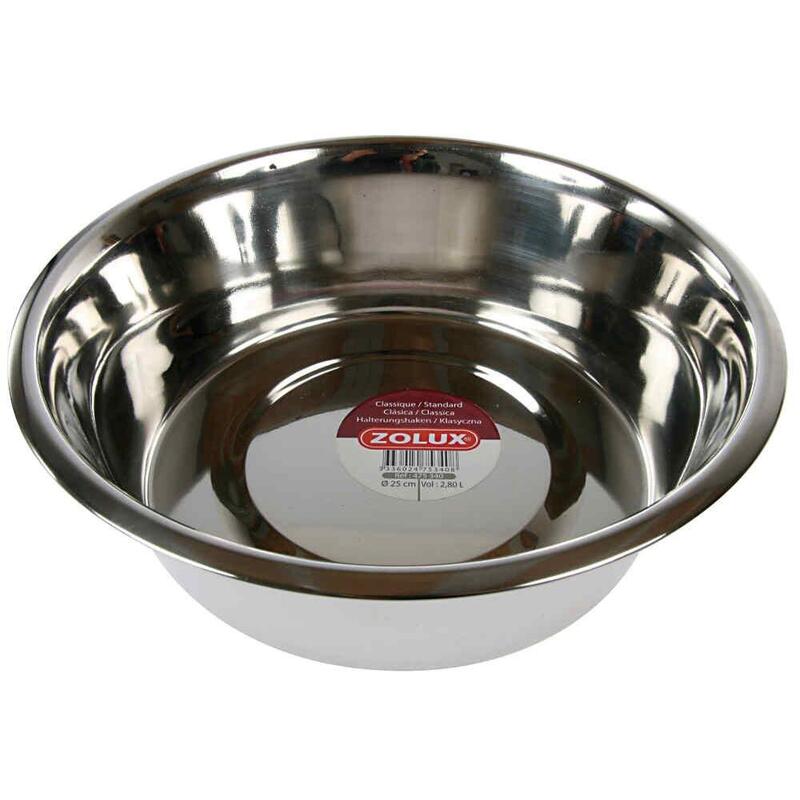 Zolux Miska D/Psa Inox 24,5cm 2,5l