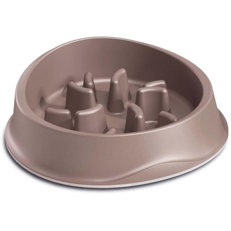 Zolux Miska D/Psa Slow Food 1l Jasnobrazowa
