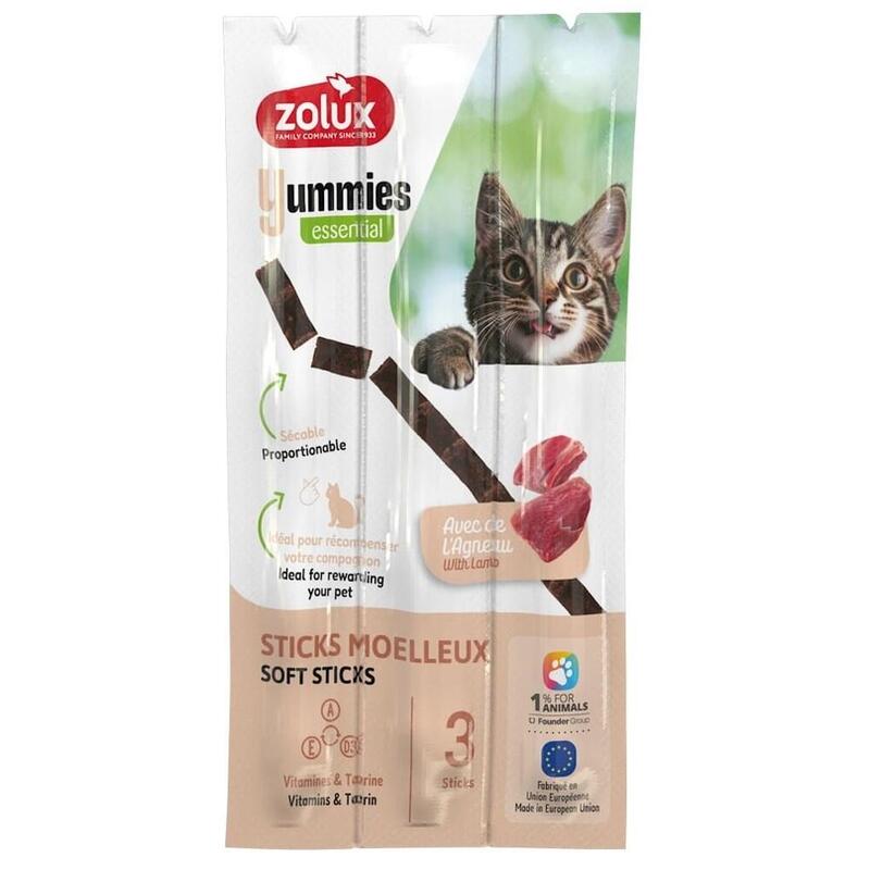 Zolux Yummies Lamb With Rice - Goma Para Gatos - 3x5g