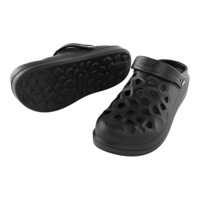 Zuecos Para Jardín Y Casa Perforado Negro Talla 38 St-3338 Stocker