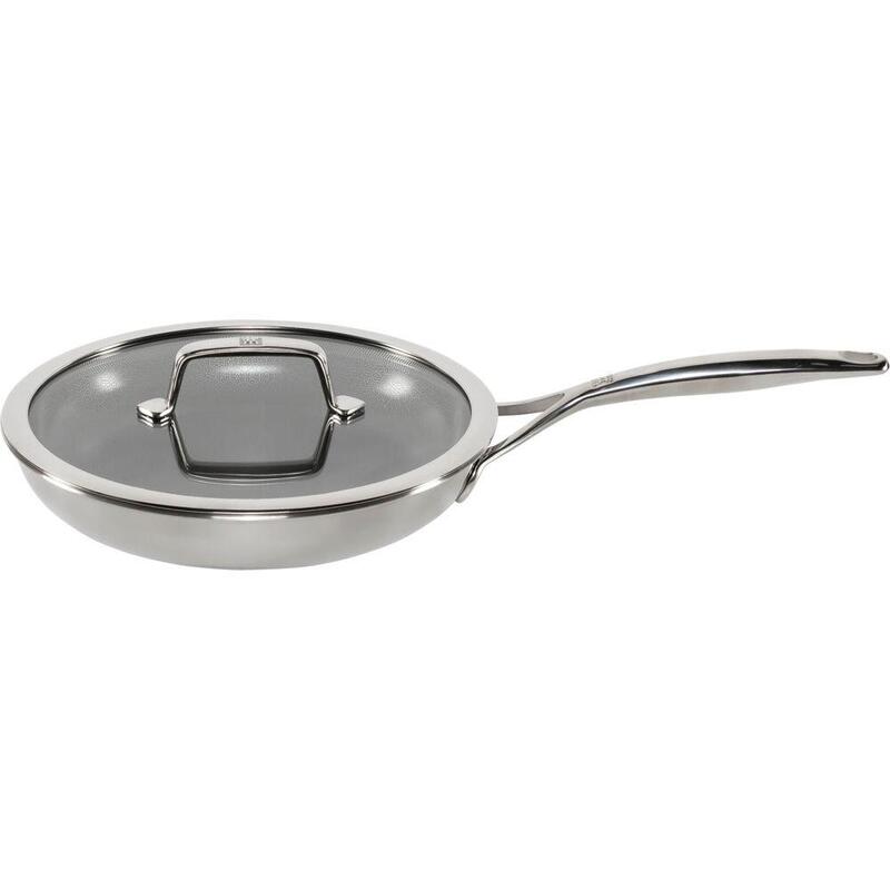 Zwilling Peak Frying Pan With Lid 26 Cm, 18/10 Stainless Steel