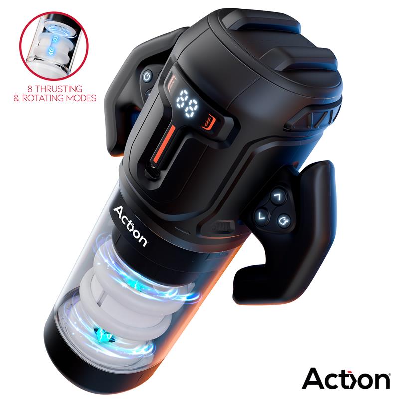 Zyon Masturbador Automático Avanzado Con Up And Down Y Rotación