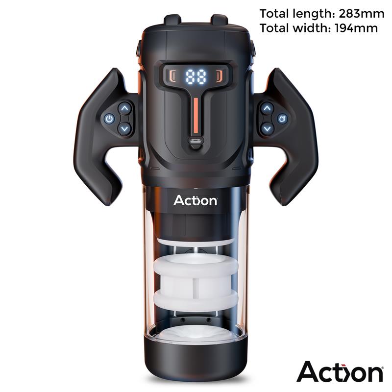 Zyon Masturbador Automático Avanzado Con Up And Down Y Rotación