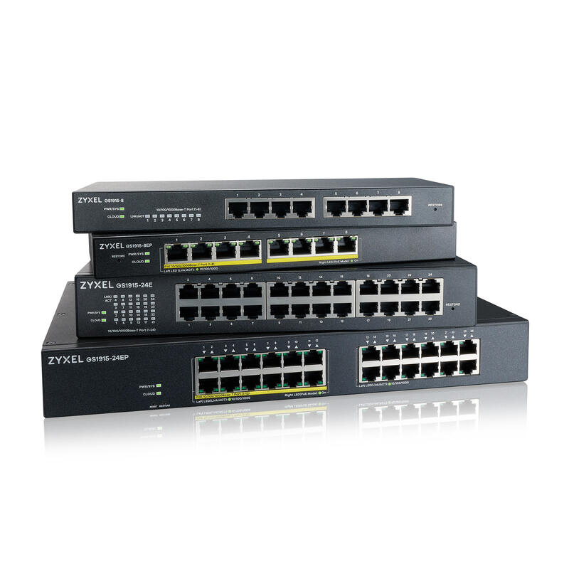 Zyxel 24-Port Gbe+ 130watt 802.3at Smart Switch