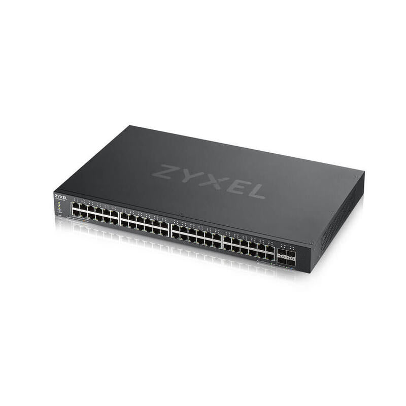 Zyxel Xgs1930-52 48-Port Gbe L2+ Smart Managed Switch, 4x 10gbe Sfp+ Ports